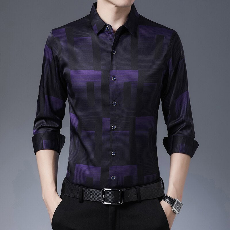 Camisa Valentim Masculina Social MV439