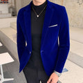 Blazer Slim de Veludo - Masculino